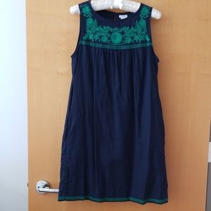J. Crew Factory Embroidered Shift Dress